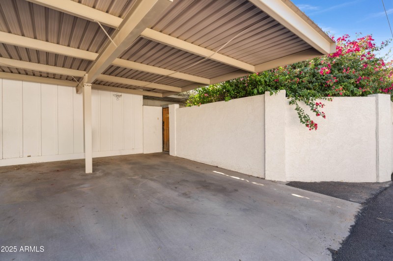 Covered Carport Parking