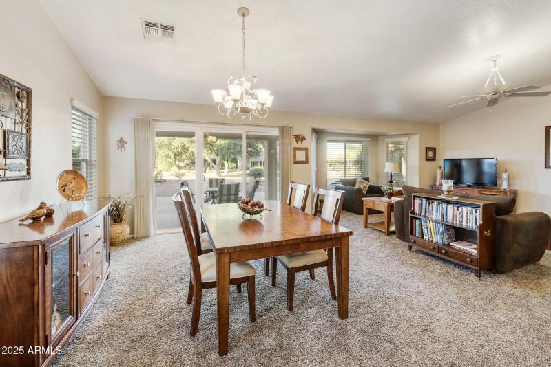 Great Room with patio access