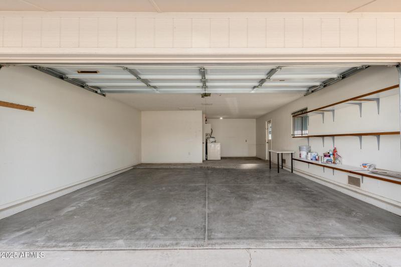 Spacious 2-Car Garage