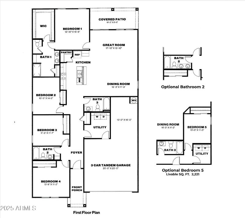 Saguaro Floor Plan