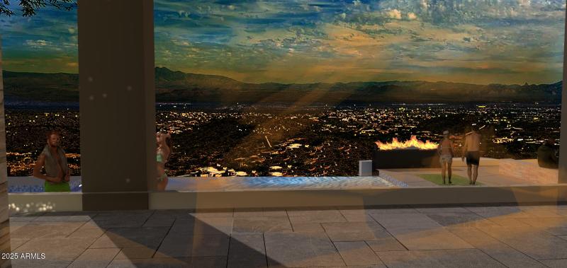 Upper Patio Sunset - 13