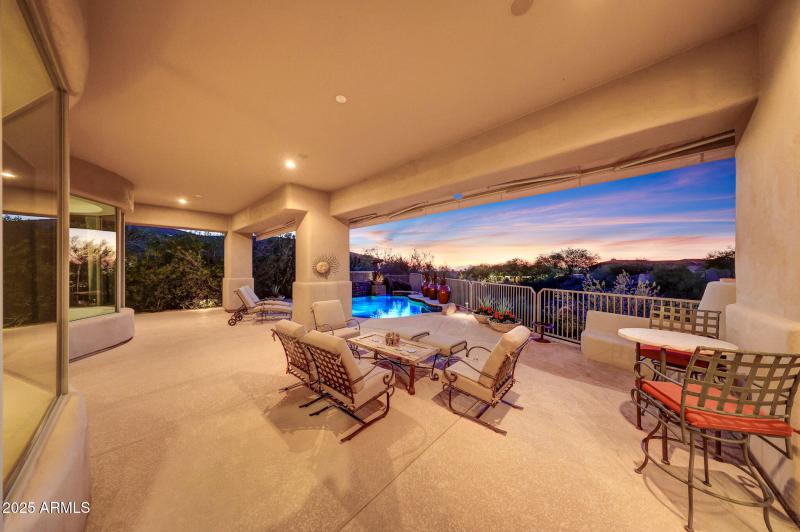 Expansive Covered Patio