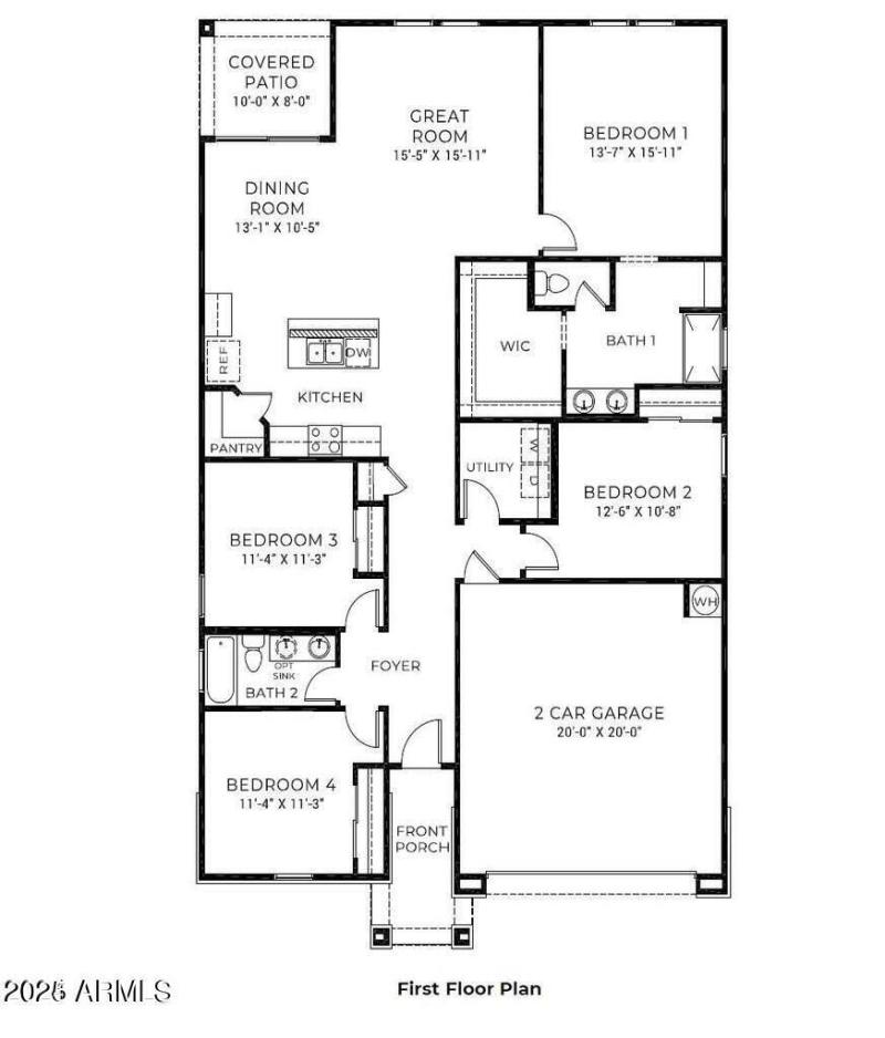 Cali Unbranded Floor Plan