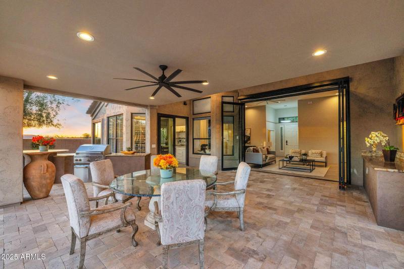 COVERED PATIO EXTENSIVE