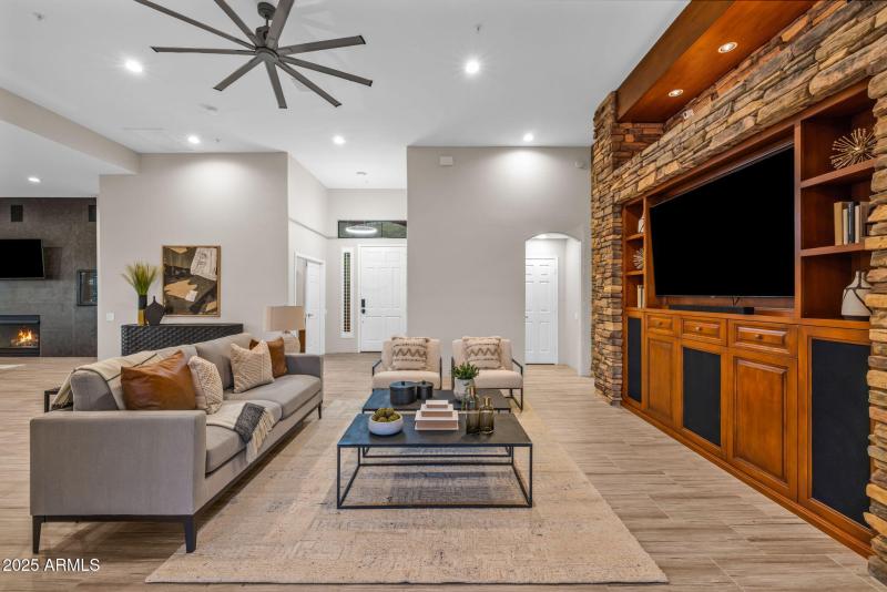 GREAT ROOM TO ENTRANCE FOYER