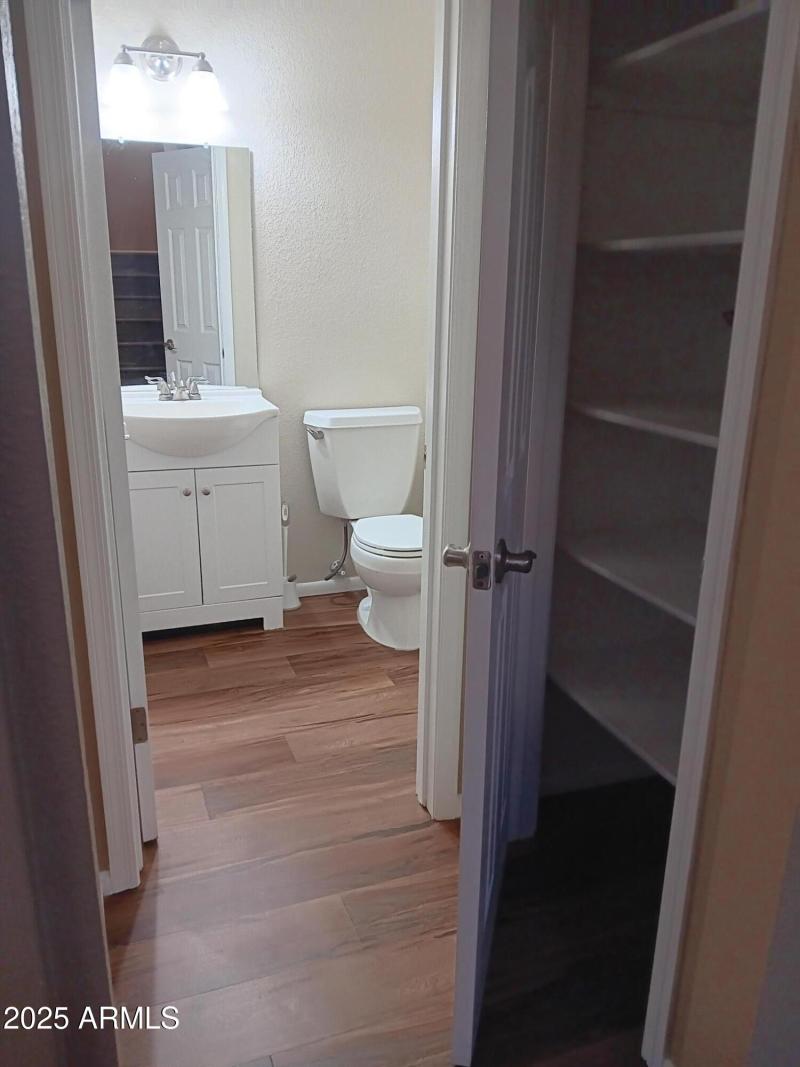 powder room downstairs