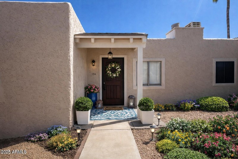 Virtually Staged Front Porch