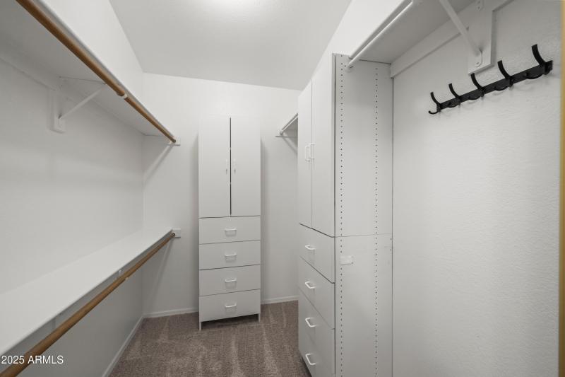 Primary Walk in Closet