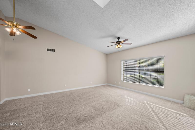 Airy Vaulted Ceiling LR