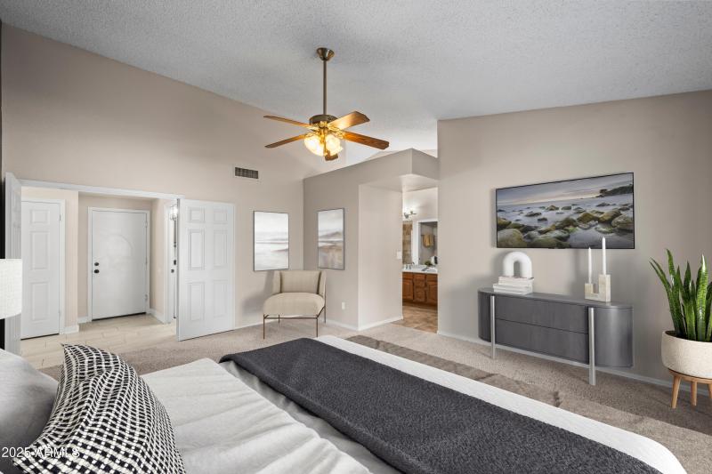 Virtual Staging Primary Bedroom