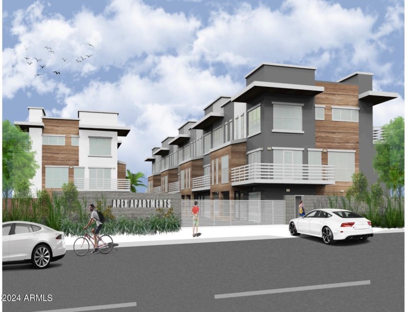 Rendering of Apex Townhomes