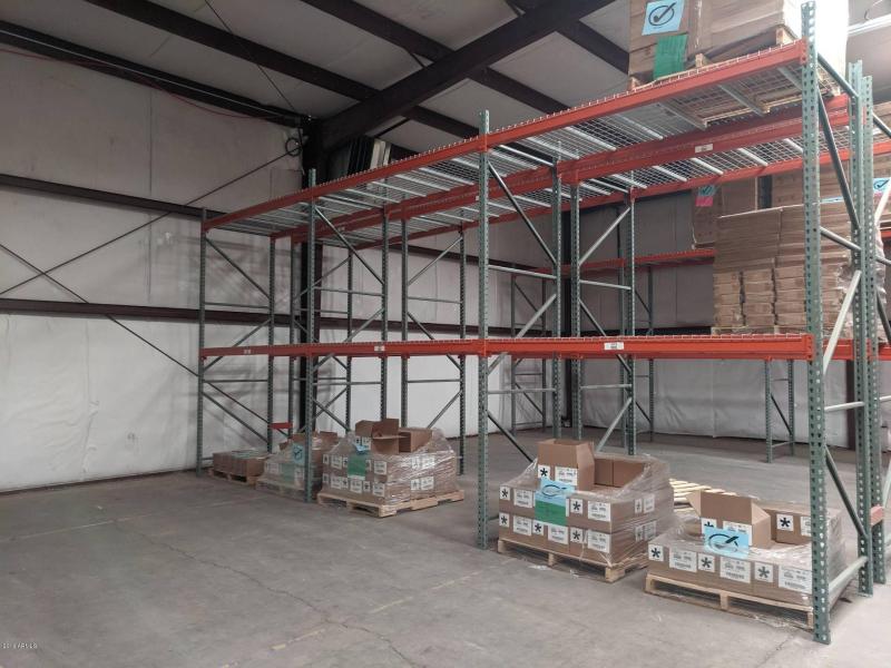 Warehouse more storage areas