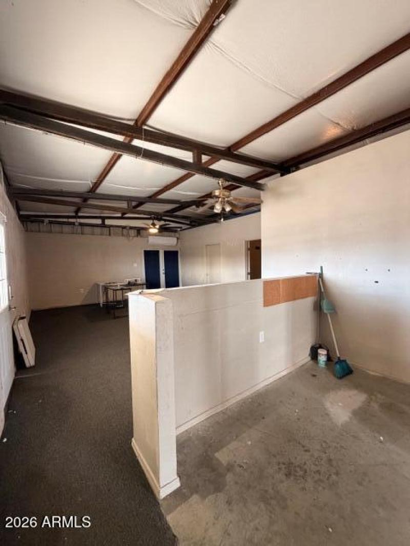 Front desk area