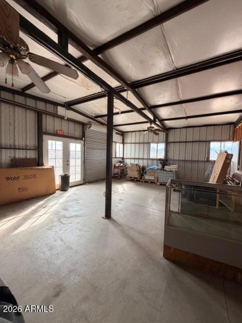 Warehouse shop area