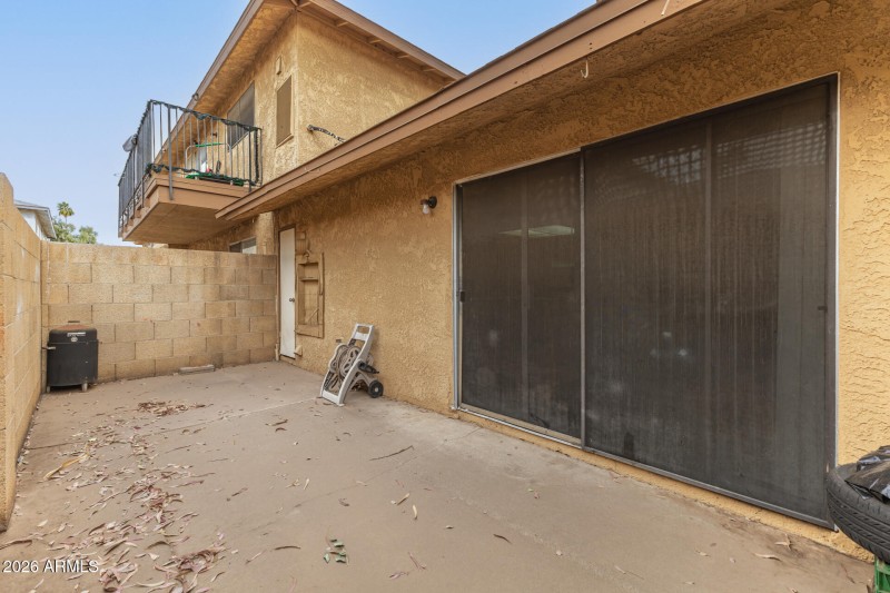 25 - Unit 1 - Fenced Patio