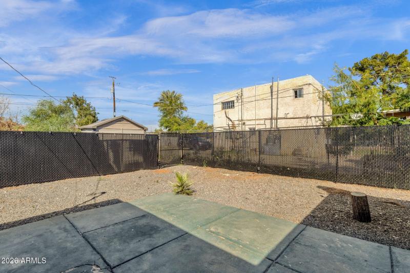 A Back yard