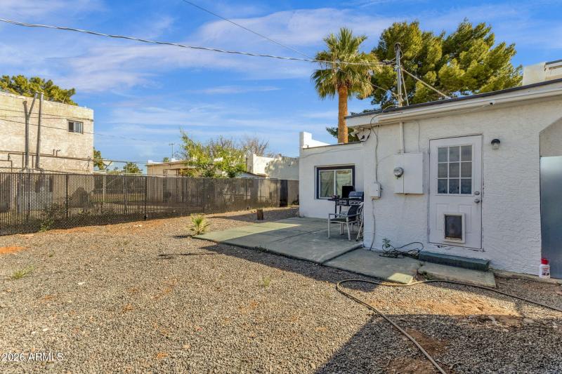 A Back yard