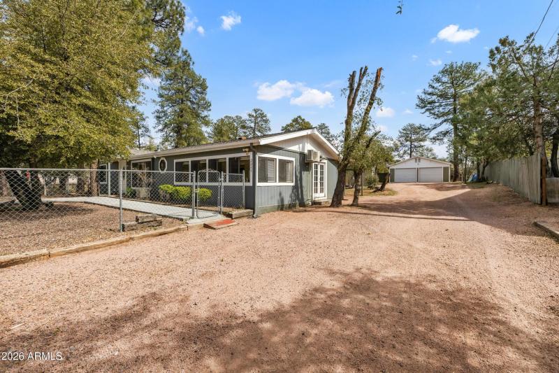 Unit C - shared driveway