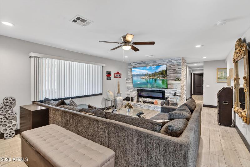 Remodeled Living Room Space