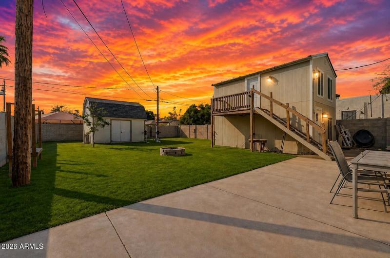 Yard: Guest House + Storage