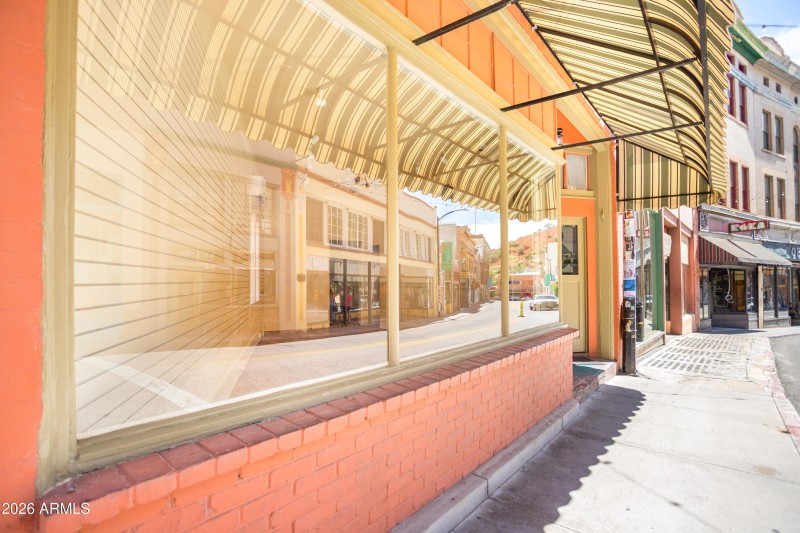 Store front display window
