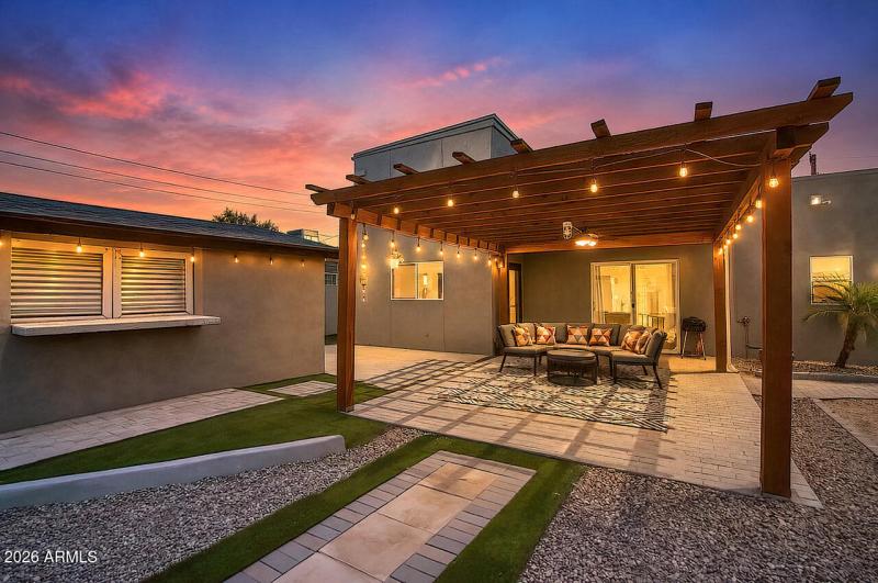 Rear Patio