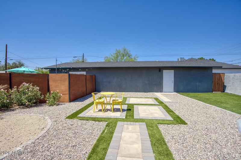 Main home Rearyard