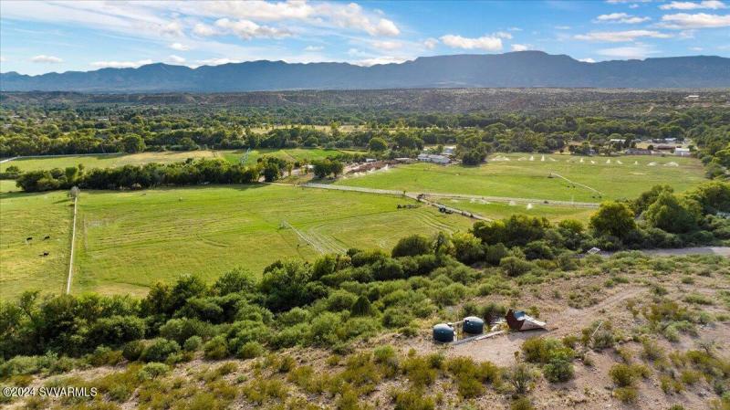 Aerial looking Southwest