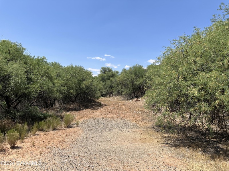 Road going to lower portion