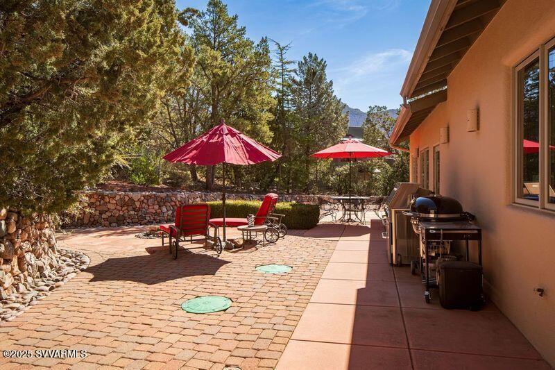 Back of Home and Patio Area