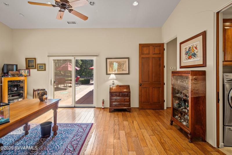 Large Office to Outside Patio