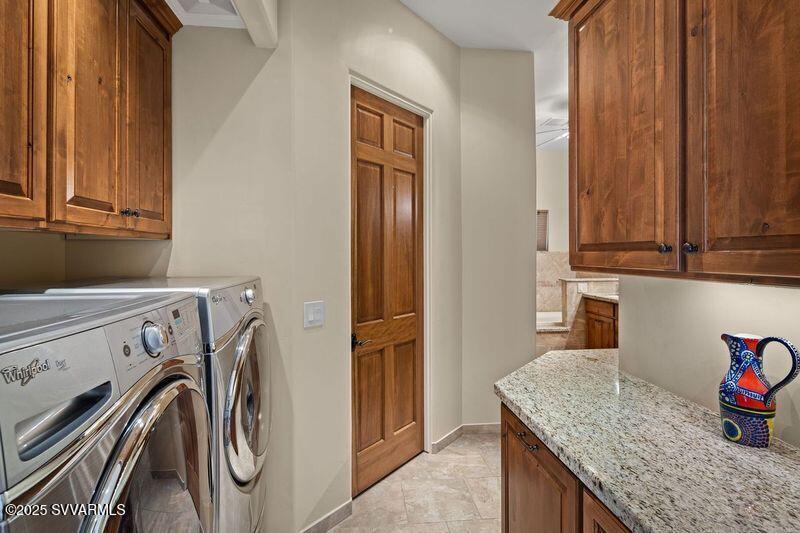 Laundry Area to Primary Bathroom
