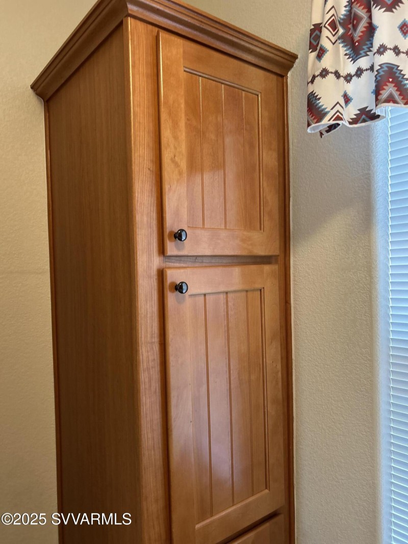 Storage in laundry room