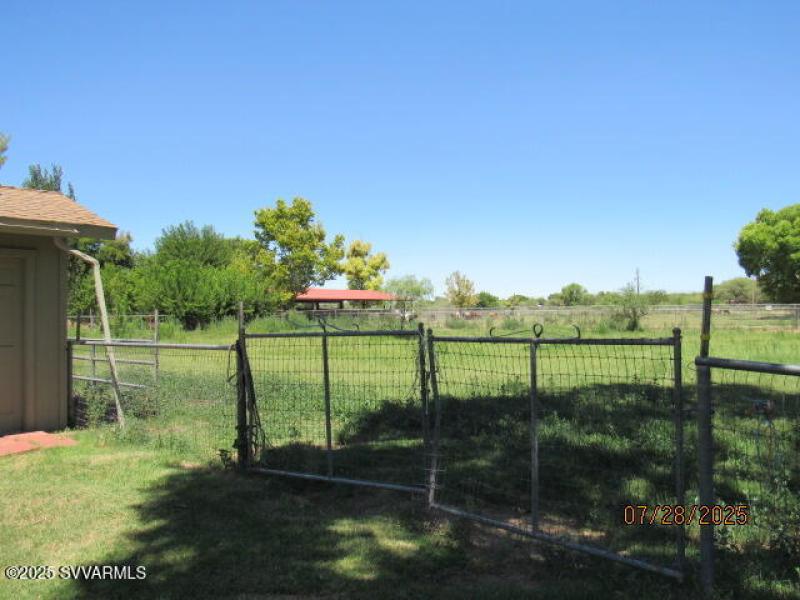 fenced pasture