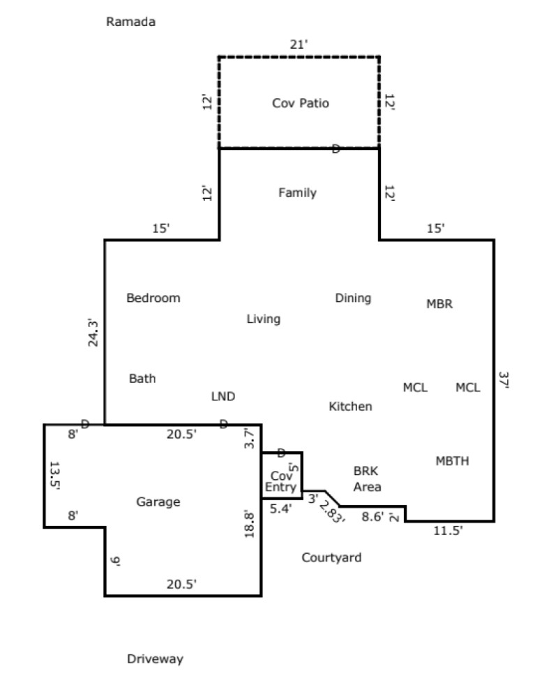 2910 S. OIivewood Floorplan