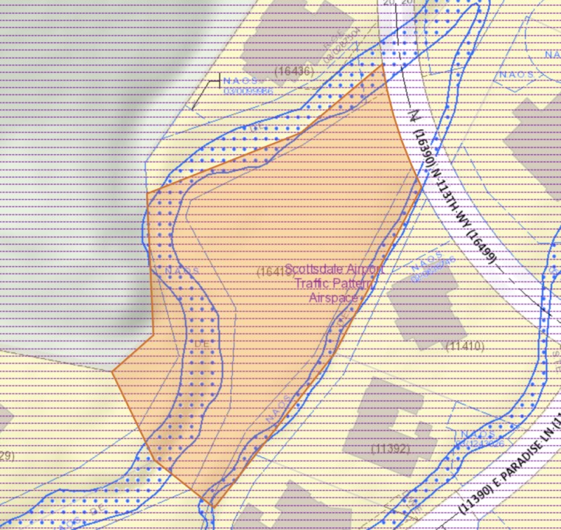 Map of NAOS and Washes