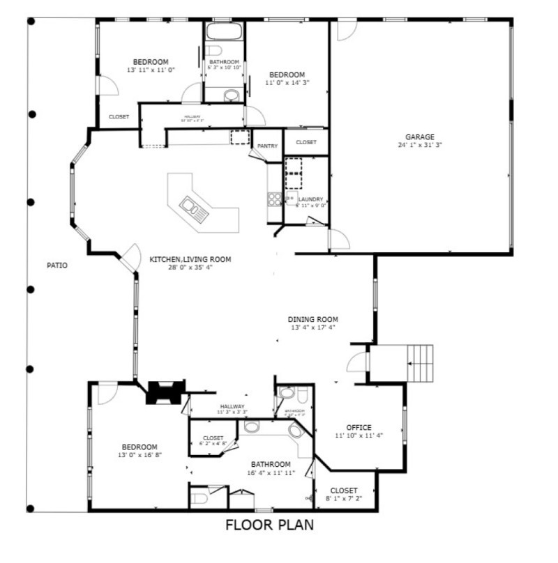 Unbranded Floorplan