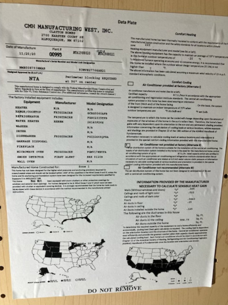 Affidavit of Affixture