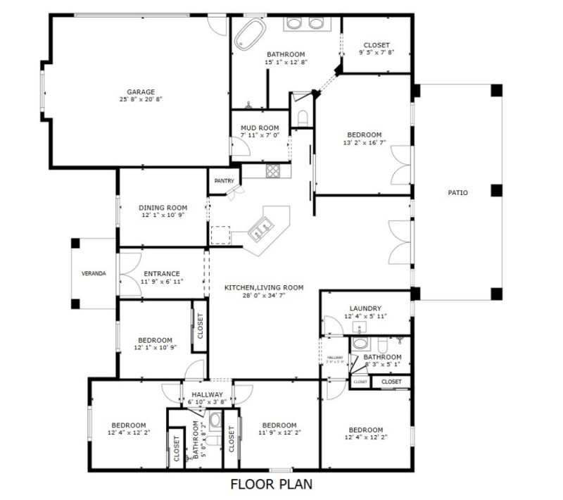 Unbranded Floorplan