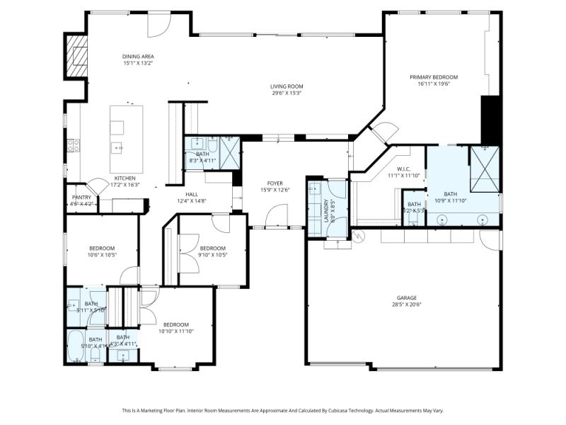 Camino Drive - Floor Plan
