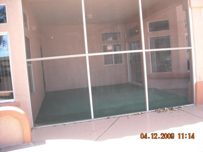 Screened in Patio