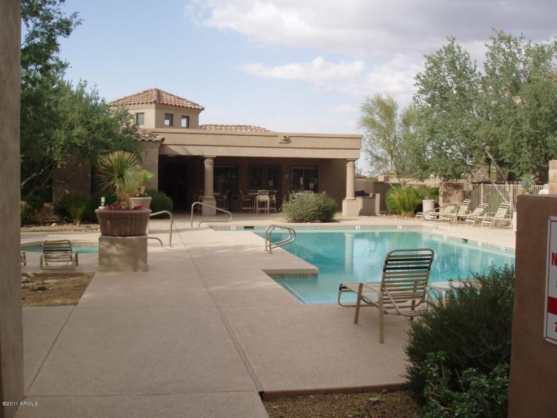 Pool area across from unit