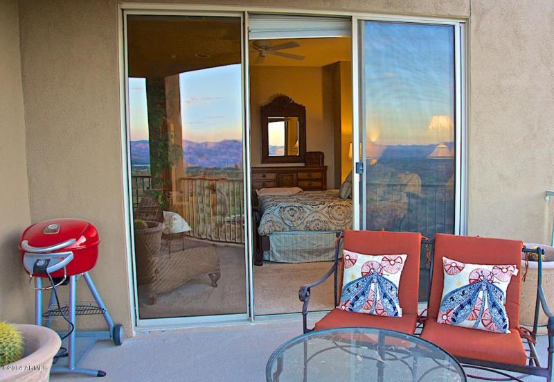 Patio into master bdroom