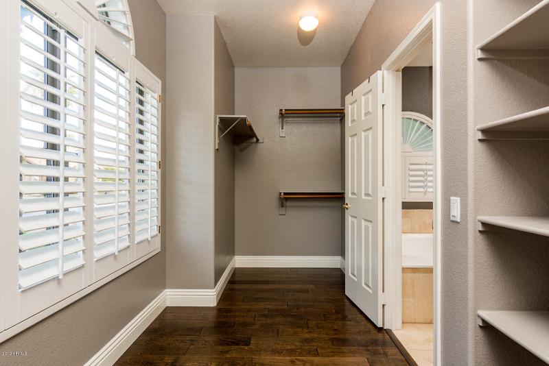 Master Bedroom Walk-In Closet
