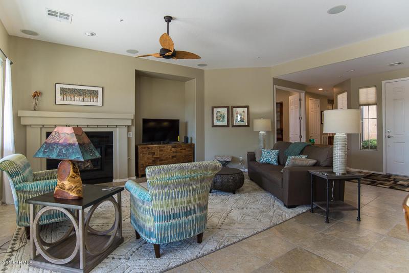 Family Room with Fireplace