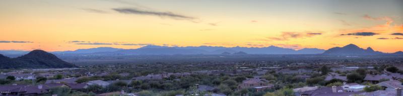 Scottsdale Mountain Panoramic View