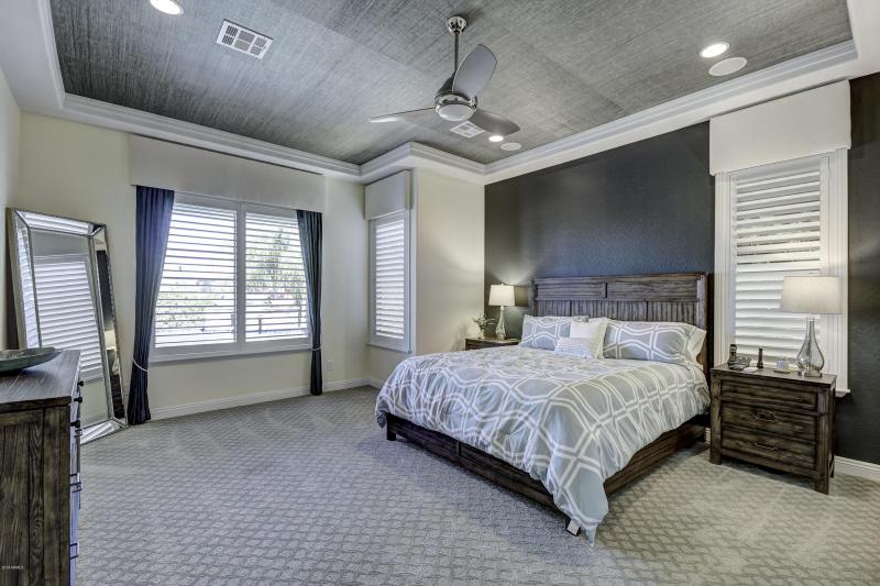 Master Bedroom with a view