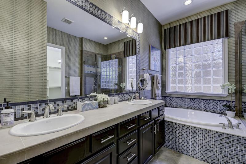 Master Bathroom with Tub