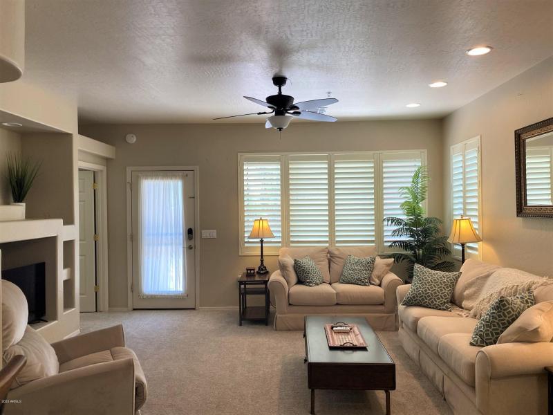 Living Room with Patio