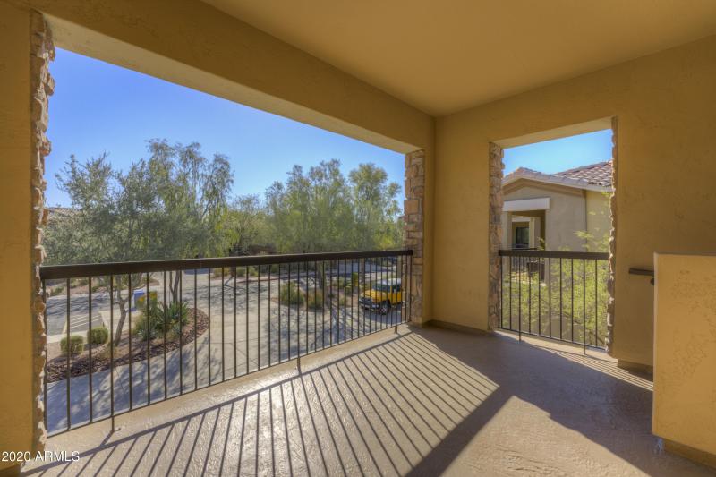 Private front Balcony